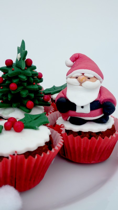 Cupcakes Joyeux Noel