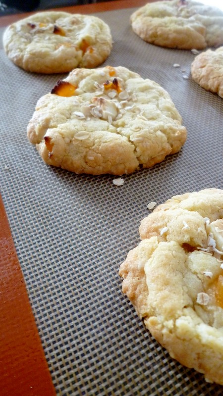 cookies à l'abricot et au chocolat blanc 