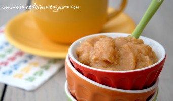Compote de coing et orange à la canelle