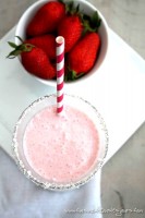 Milkshake coco fraise - Cuisine de tous les jours