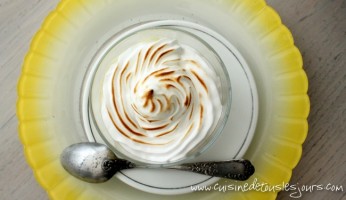 Mousse de citron meringuée - Cuisine de tous les jours