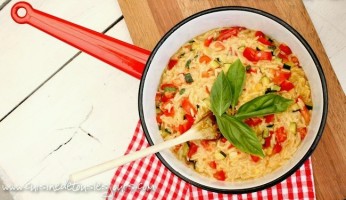 Pastasotto de risetti aux légumes sautés - Cuisine de tous les jours