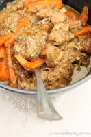 Sauté de veau aux carottes, gingembre et coriandre - Cuisine de tous les jours