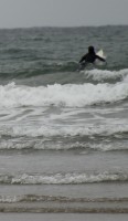 Temps pluvieux en bord de mer