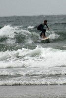 Temps pluvieux en bord de mer