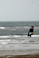 Temps pluvieux en bord de mer