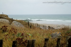 Temps pluvieux en bord de mer