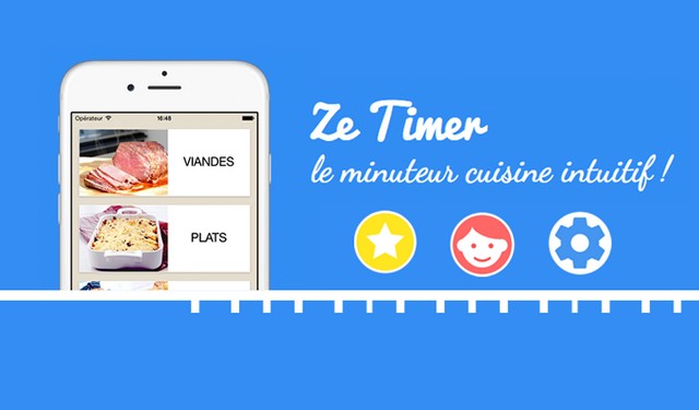 Ze Timer, l'appli qui donne le bon tempo en cuisine !