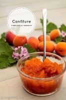 Confiture d'abricots au géranium - ©www.cuisinedetouslesjours.com