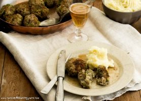 Boulettes d’agneau au sarrasin et chou, sauce au cidre – Recette du concours SuperBall de L’Agneau si simple, si bon – ©www.cuisinedetouslesjours.com