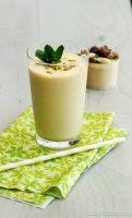 Lassi végétarien à la mangue - ©www.cuisinedetouslesjours.com