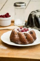 Gâteau aux amandes et framboises – ©www.cuisinedetouslesjours.com