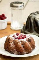 Gâteau aux amandes et framboises – ©www.cuisinedetouslesjours.com
