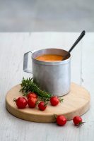 Velouté de tomates cerises rôties au thym – ©www.cuisinedetouslesjours.com