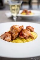 Risotto au safran et homard flambé - ©www.cuisinedetouslesjours.com