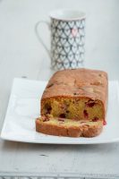 Gâteau à l'orange et aux cranberries - ©www.cuisinedetouslesjours.com