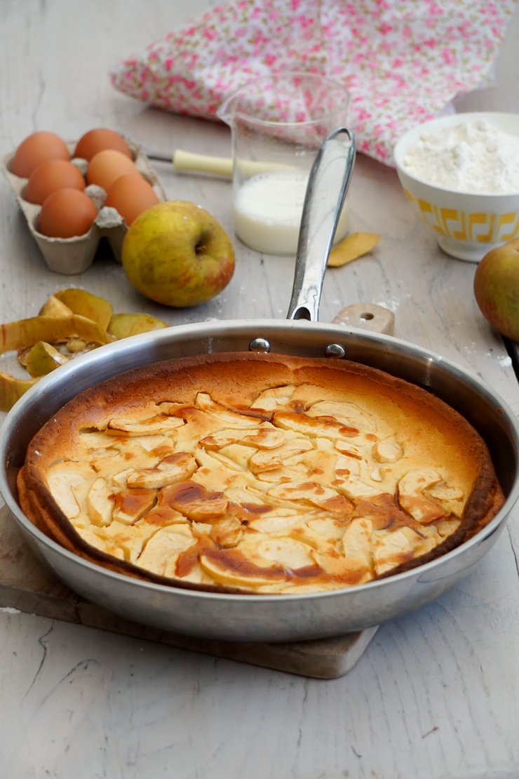 Apple Dutch Baby Pancake- ©www.cuisinedetouslesjours.com