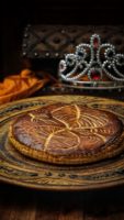 Galette des rois à la banane flambée et à la noix de coco - ©www.cuisinedetouslesjours.com