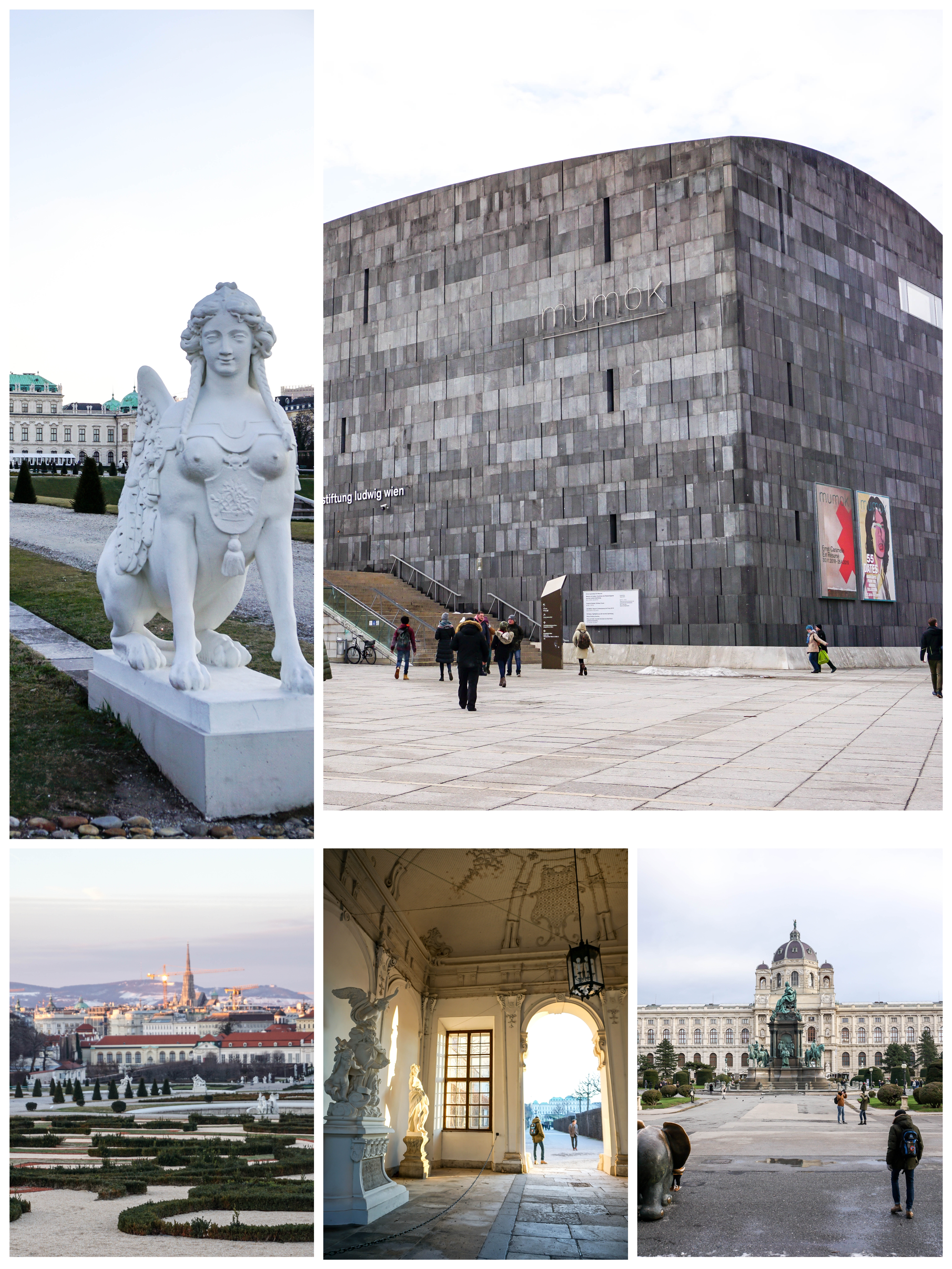 Palais du Belvédère - Musée Leopold - le Mumok Musées de Vienne -