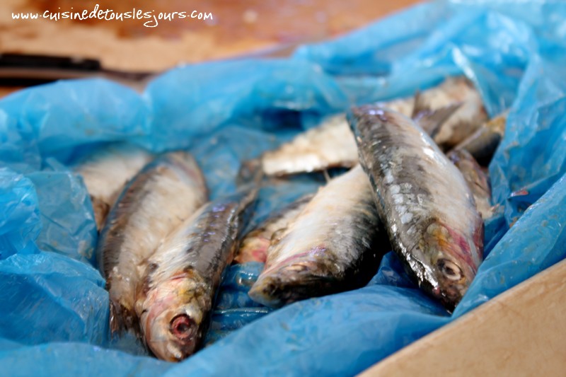 Sardines marinées au barbecue