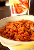 Crumble au parmesan et cumin de carottes cuisinées LOU