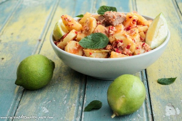 Salade De Thon Et Pommes De Terre Cuisine De Tous Les Jours