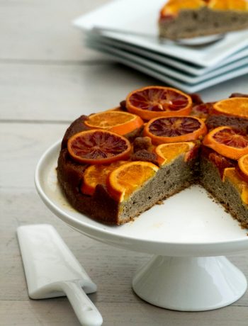 Gâteau renversé au sarrazin et amande à l'orange (7 sur 10)